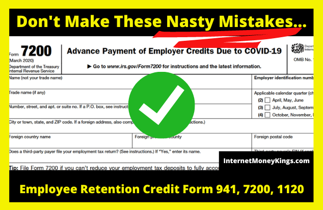 Employee Retention Credit Worksheet