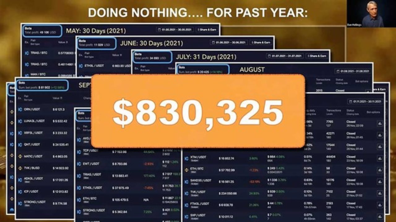 Dan Hollings The Plan Crypto Training Webinar Replay + Bonuses