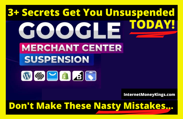 How To Fix Google Merchant Center Suspension